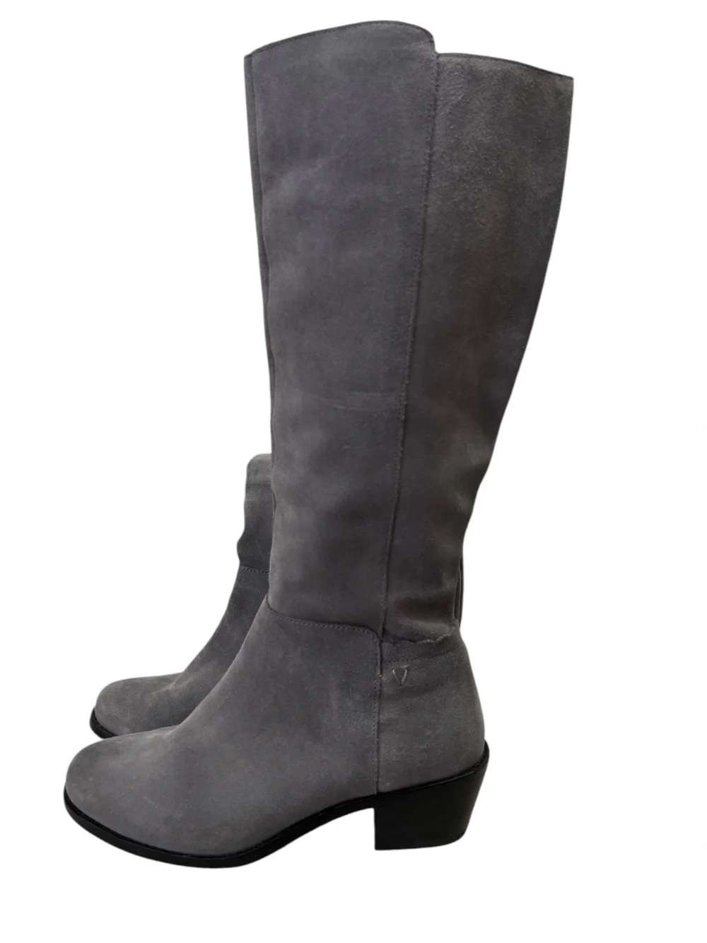 Vionic Tinsley Charcoal Suede Knee High Boots